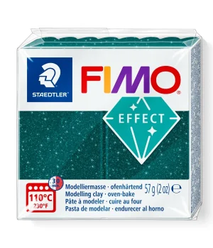 Staedtler Fimo Effect Polimer Kil 562 Galaxy Green