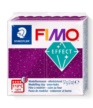 Staedtler Fimo Effect Polimer Kil 602 Galaxy Purple