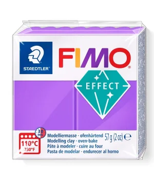 Staedtler Fimo Effect Polimer Kil 604 Purple (Transparan)