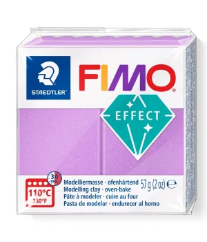 Staedtler Fimo Effect Polimer Kil 607 Sedefli Leylak