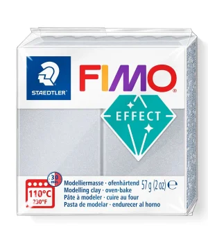Staedtler Fimo Effect Polimer Kil 817 Sedefli Gümüş