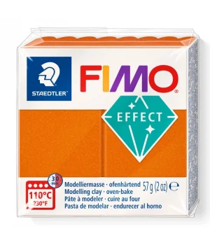 Staedtler Fimo Effect Polimer Kil T41 Metallic Orange