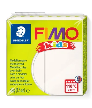 Staedtler Fimo Kids Yumuşak Polimer Kil 0 White