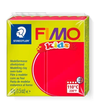 Staedtler Fimo Kids Yumuşak Polimer Kil 2 Red