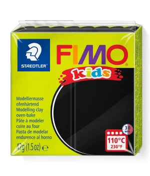 Staedtler Fimo Kids Yumuşak Polimer Kil 9 Black