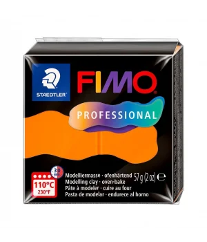 Staedtler Fimo Professional Polimer Kil 57 gr. 4 Turuncu