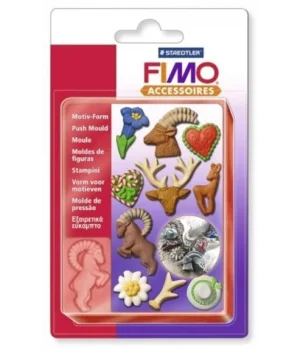 Staedtler Fimo Push Mould Esnek Silikon Polimer Kil Kalıbı ALP DAĞLARI