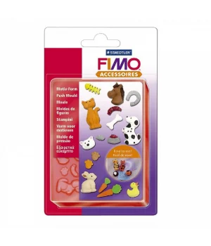Staedtler Fimo Push Mould Esnek Silikon Polimer Kil Kalıbı EVCİL HAYVANLAR