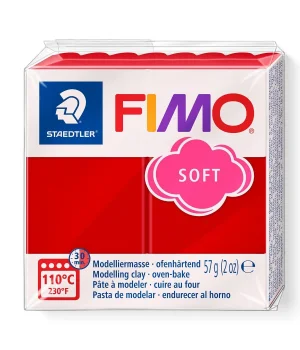Staedtler Fimo Soft Polimer Kil 2 P Noel Kırmızı