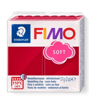 Staedtler Fimo Soft Polimer Kil 26 Cherry Red