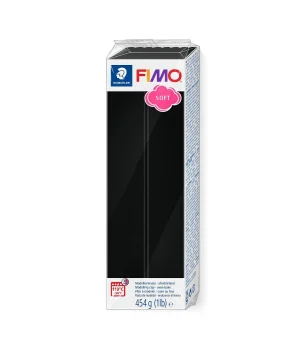 Staedtler Fimo Soft Polimer Kil 454 gr. 9 Siyah