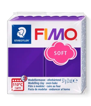 Staedtler Fimo Soft Polimer Kil 63 Plum
