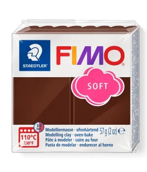 Staedtler Fimo Soft Polimer Kil 75 Chocolate