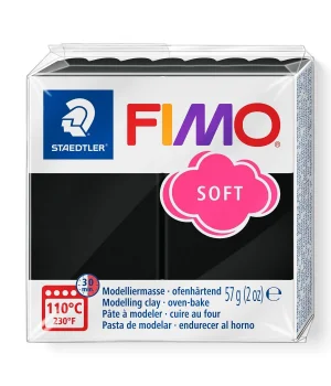 Staedtler Fimo Soft Polimer Kil 9 Black