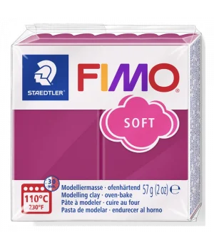 Staedtler Fimo Soft Polimer Kil T23 Frozen Berry