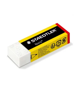 Staedtler Noris Beyaz Silgi 65x23x13 mm.