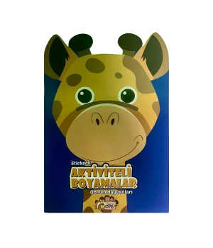 Stickerlı Aktivite ve Boyamalar Orman Hayvanları