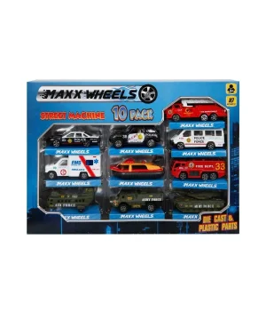 Street Machine 10'lu Metal Oto Seti