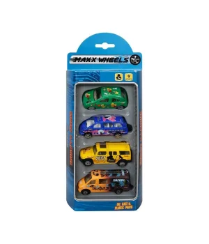 Street Machine 4'lü Mini Araçlar