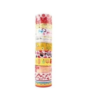 Südor Metalize Desenli Bant 2 Mt. 10Lu Paket (CT01)