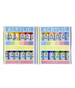 Südor Mona Lisa Akrilik Boya Seti 24 Normal Renk x 70 ml.
