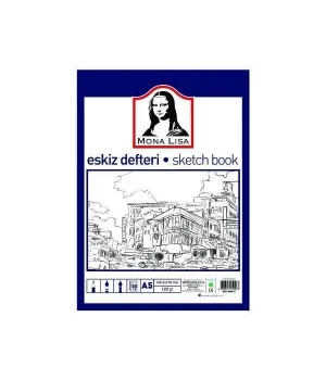 Südor Mona Lisa Eskiz Çizim Defteri (Sketch Book) A5 120 gr. 50 yp.