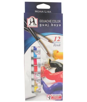 Südor Mona Lisa Guaj Boya Seti 12 Renk x 12 ml. Tüp