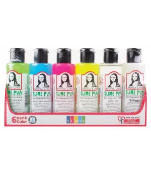 Südor Mona Lisa Slime Jeli 70 ml. 6lı Set