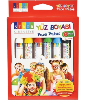 Südor Yüz Boyası 6 Renk
