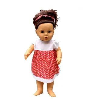 Sunman Lila Sesli Saçlı Et Bebek