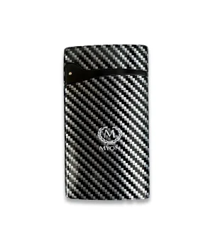 Süper Flat Slim Jet Alev Puro Çakmağı Siyah Karbon