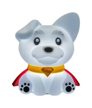 Superman Krypto Squishy Glo Şarjlı Silikon Masa Lambası