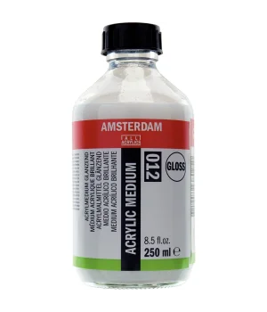 Talens Amsterdam Acrylic Medium Gloss 012 Parlak Akrilik Boya Medyumu 250 ml.