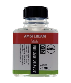 Talens Amsterdam Acrylic Medium Gloss 012 Parlak Akrilik Boya Medyumu 75 ml.
