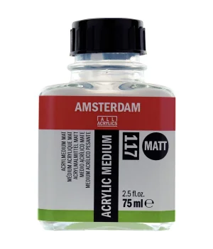 Talens Amsterdam Acrylic Medium Matt 117 Mat Akrilik Boya Medyumu 75 ml.