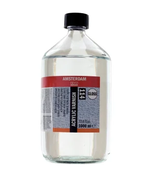 Talens Amsterdam Acrylic Varnish Gloss 114 Parlak Akrilik Boya Verniği 1000 ml.