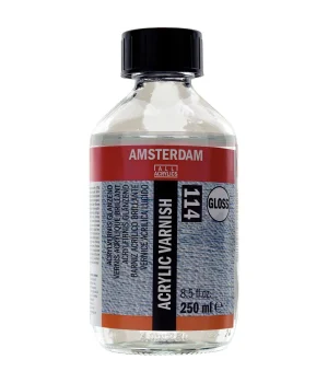 Talens Amsterdam Acrylic Varnish Gloss 114 Parlak Akrilik Boya Verniği 250 ml.