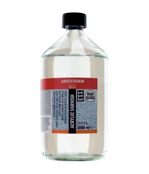 Talens Amsterdam Acrylic Varnish High Glossy 113 Çok Parlak Akrilik Boya Verniği 1000 ml.