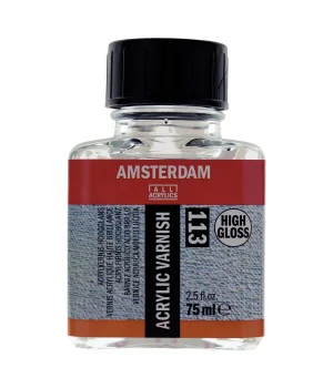 Talens Amsterdam Acrylic Varnish High Glossy 113 Çok Parlak Akrilik Boya Verniği 75 ml.
