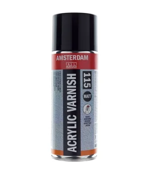 Talens Amsterdam Acrylic Varnish Matt 115 Akrilik Boya Verniği Mat 400 ml. Sprey