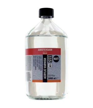 Talens Amsterdam Acrylic Varnish Matt 115 Mat Akrilik Boya Verniği 1000 ml.