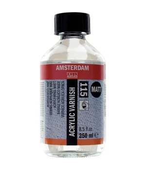 Talens Amsterdam Acrylic Varnish Matt 115 Mat Akrilik Boya Verniği 250 ml.