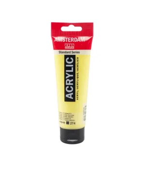Talens Amsterdam Akrilik Boya 120 ml. 274 Nickel Titanium Yellow