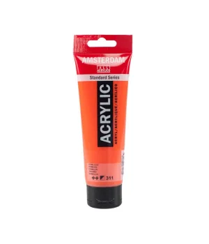 Talens Amsterdam Akrilik Boya 120 ml. 311 Vermilion
