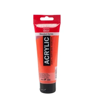 Talens Amsterdam Akrilik Boya 120 ml. 398 Naphthol Red Light