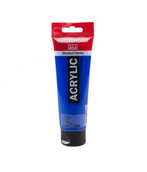 Talens Amsterdam Akrilik Boya 120 ml. 504 Ultramarine