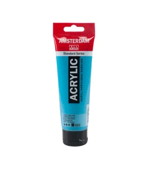 Talens Amsterdam Akrilik Boya 120 ml. 522 Turquoise Blue