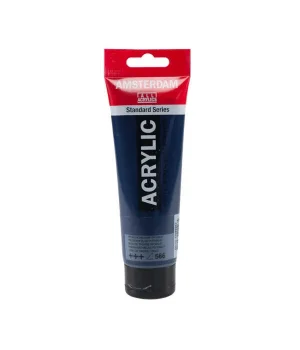 Talens Amsterdam Akrilik Boya 120 ml. 566 Prussian Blue (Phthalo)