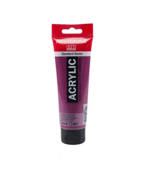 Talens Amsterdam Akrilik Boya 120 ml. 567 Permanent Red Violet