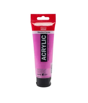 Talens Amsterdam Akrilik Boya 120 ml. 577 Permanent Red Violet Light